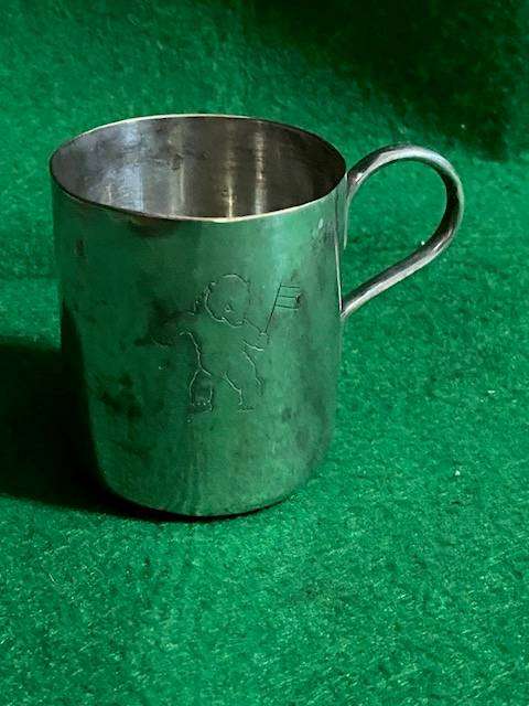 VINTAG BABY CUP 1936  WITH STAMP