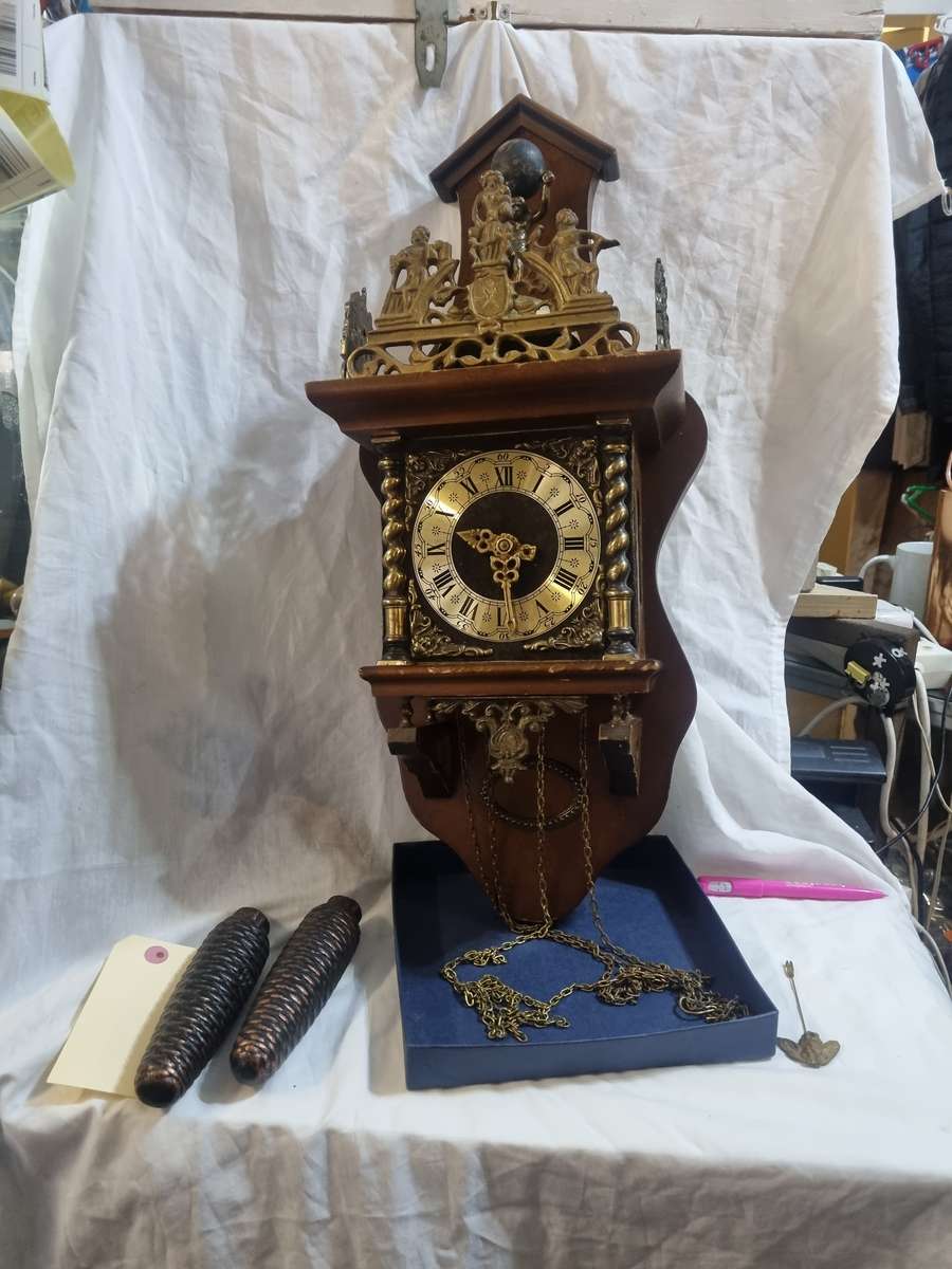 Dutch clock zaandan zaanse clock untested