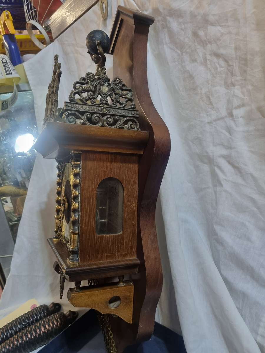 Dutch clock zaandan zaanse clock untested