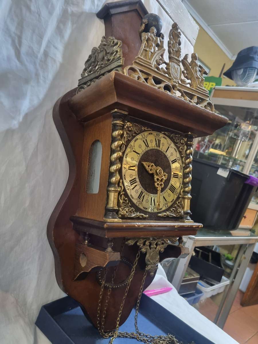 Dutch clock zaandan zaanse clock untested