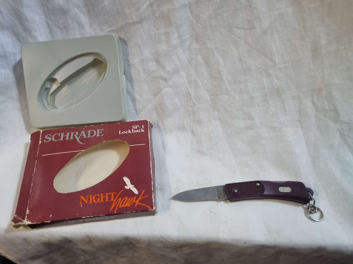 Schrade night hawk knife