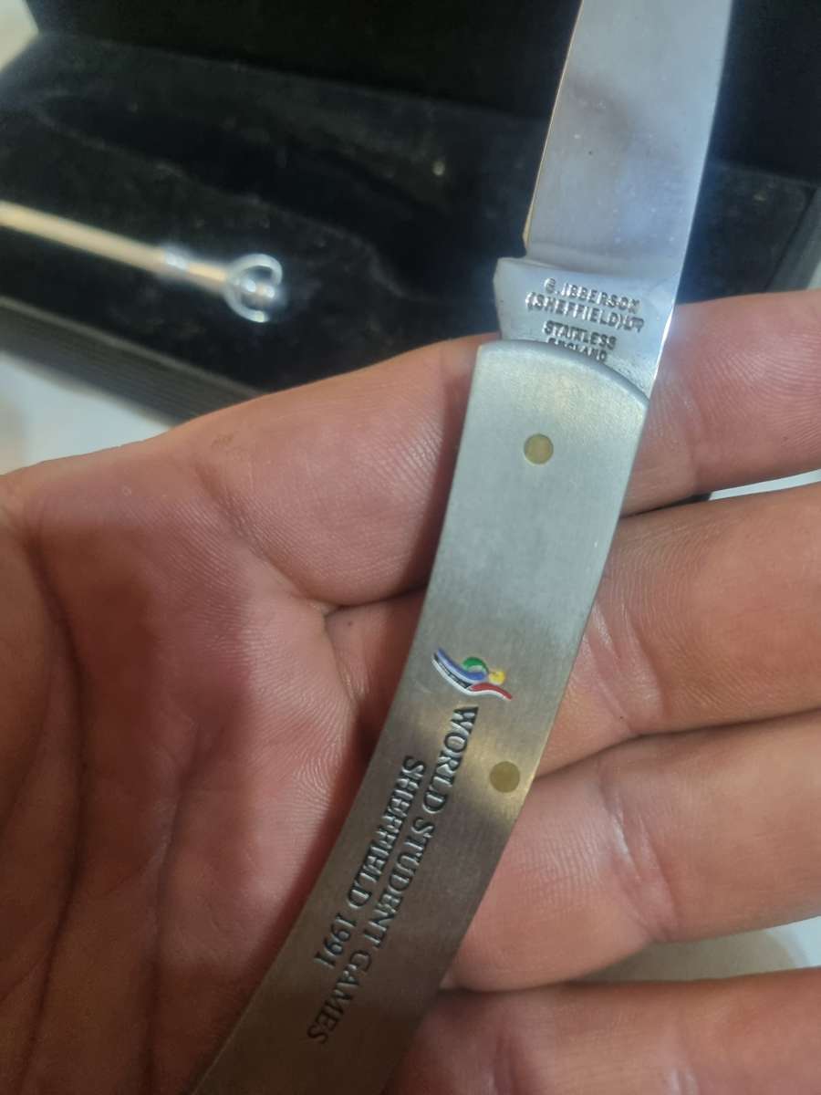 Joseph Rogers knife world student games