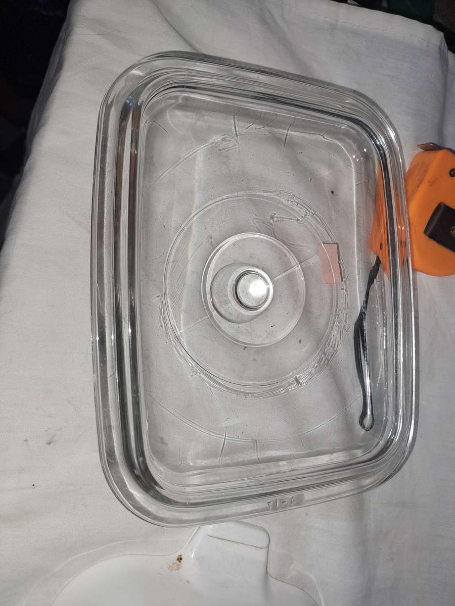 Blue and white corn flower corning ware