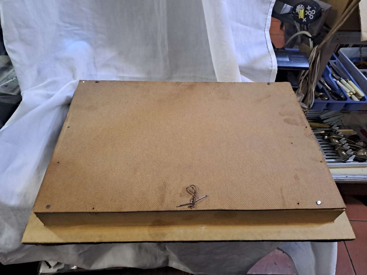 Vintage old box frame pipe set