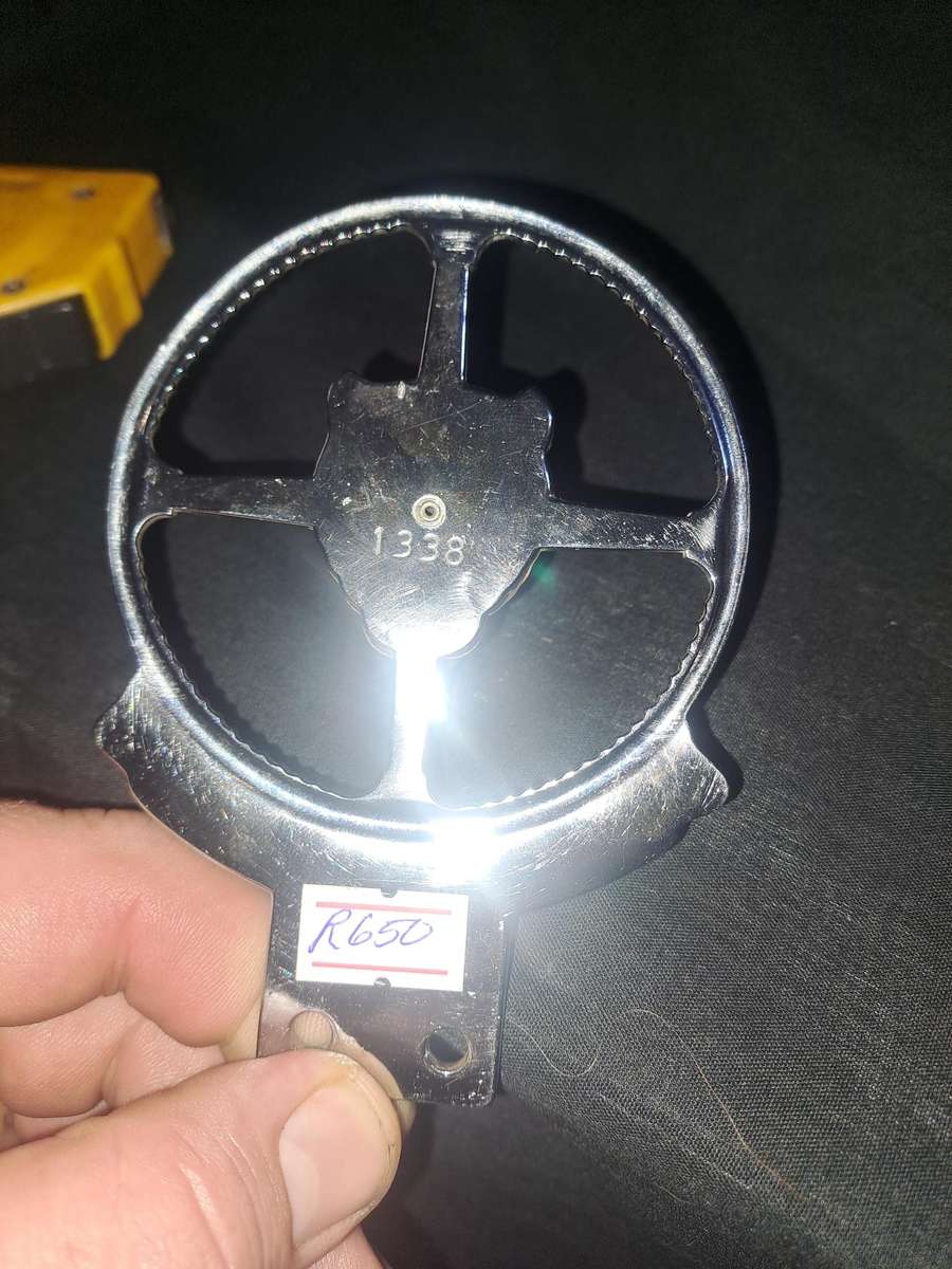 Antique jaguar club car badge