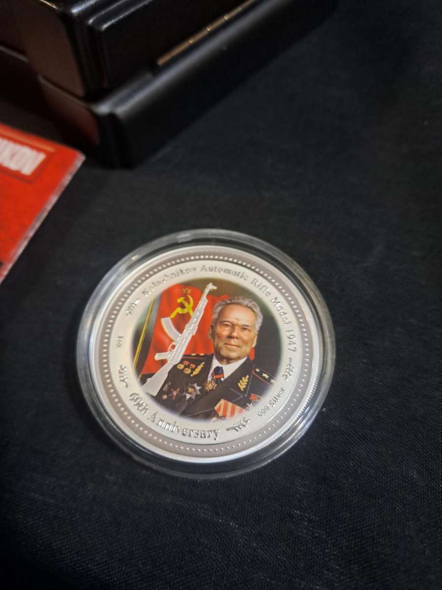 Ak-47 Silver coin collection