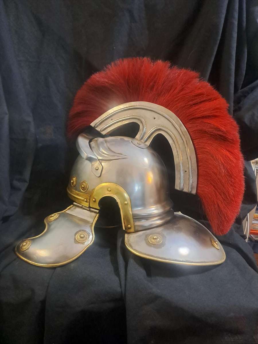 Replica Roman helmet (made out of metal