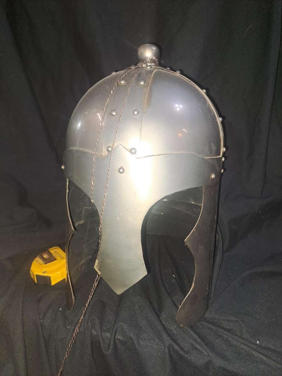 King Arthur helmet metal