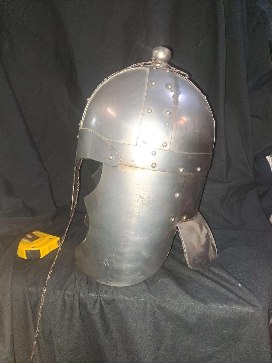 King Arthur helmet metal