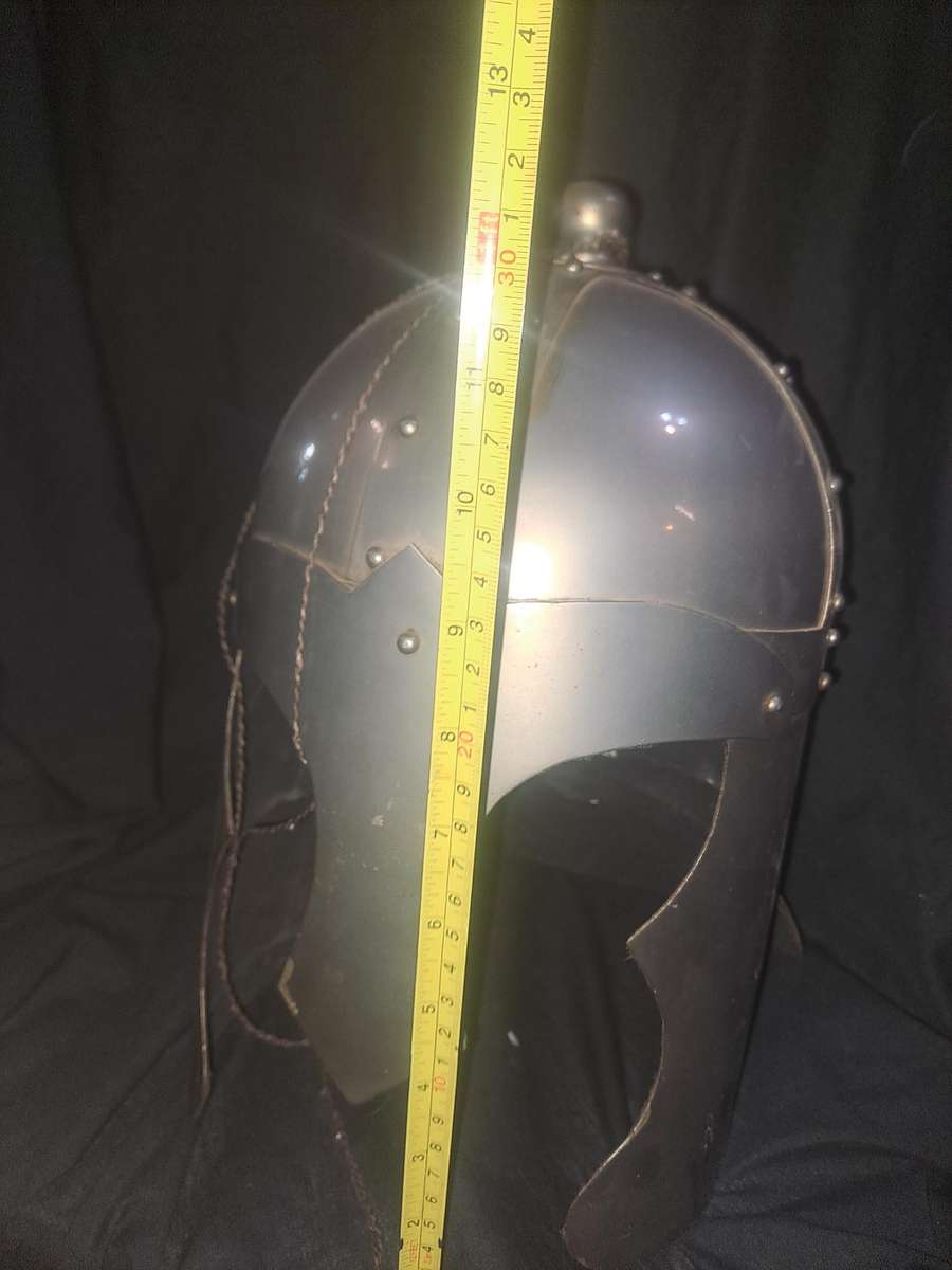 King Arthur helmet metal