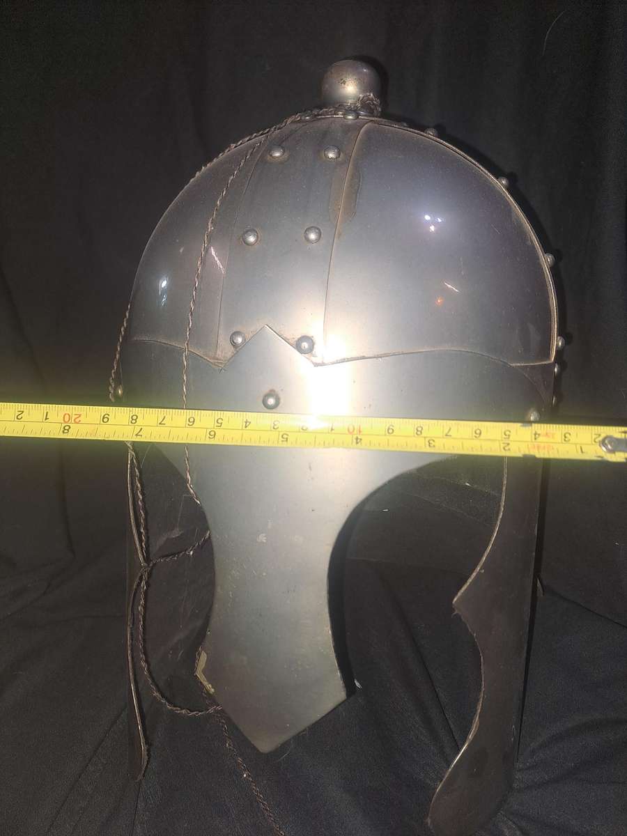 King Arthur helmet metal