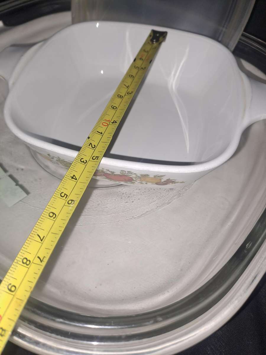 Vintage spice of life corning ware set of 3