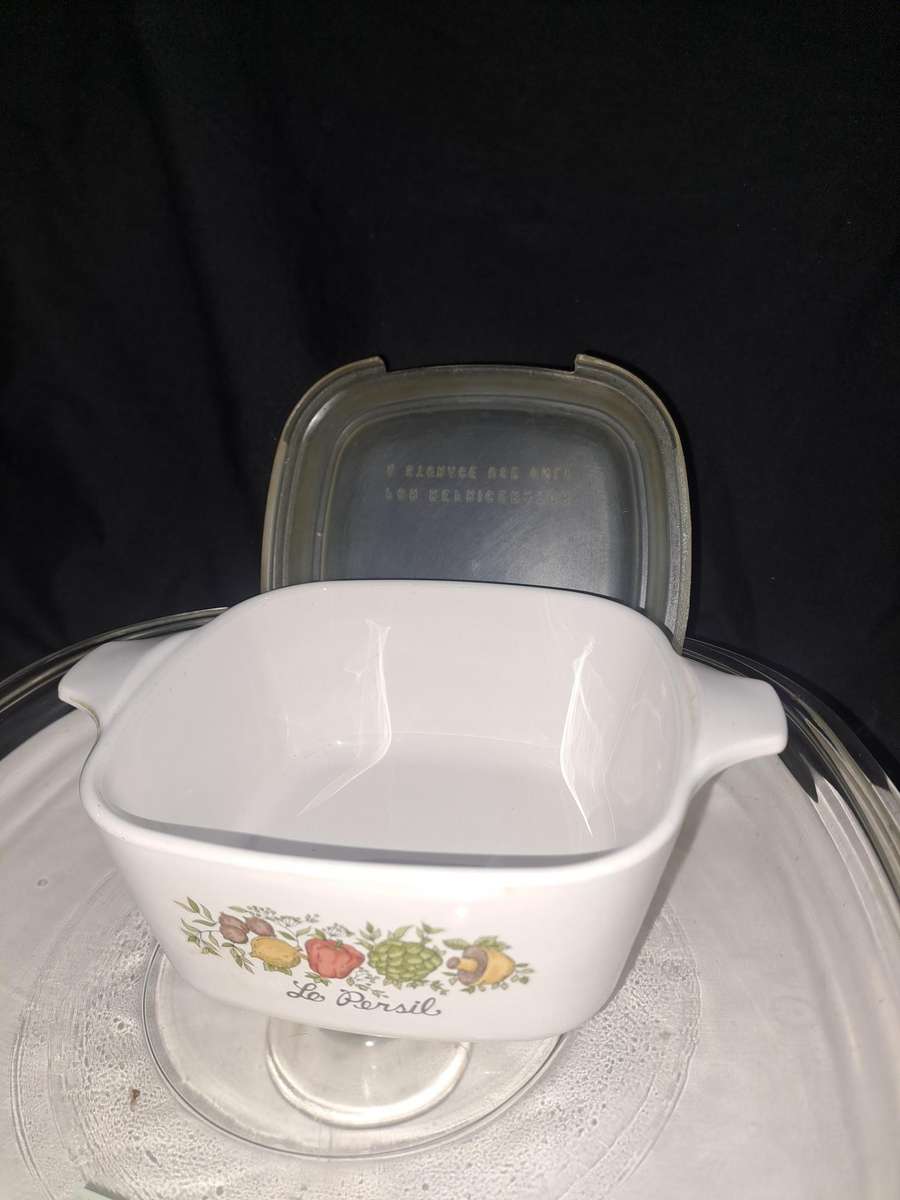 Vintage spice of life corning ware set of 3