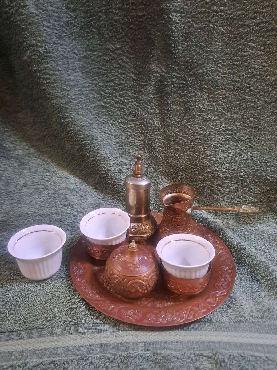Moroccan copper copper set