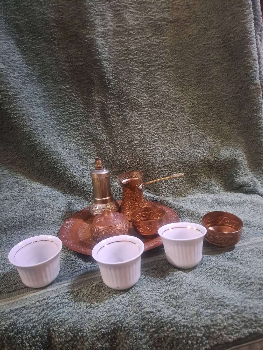 Moroccan copper copper set