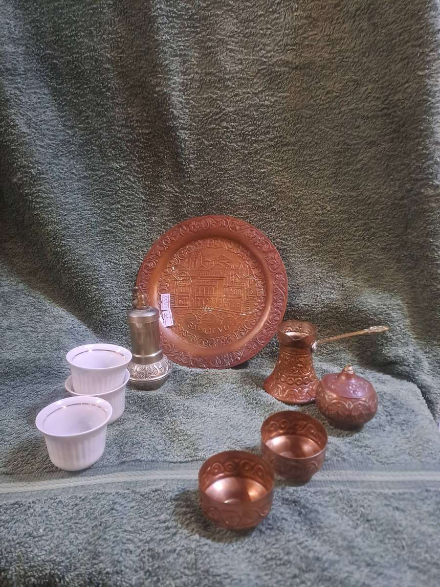 Moroccan copper copper set