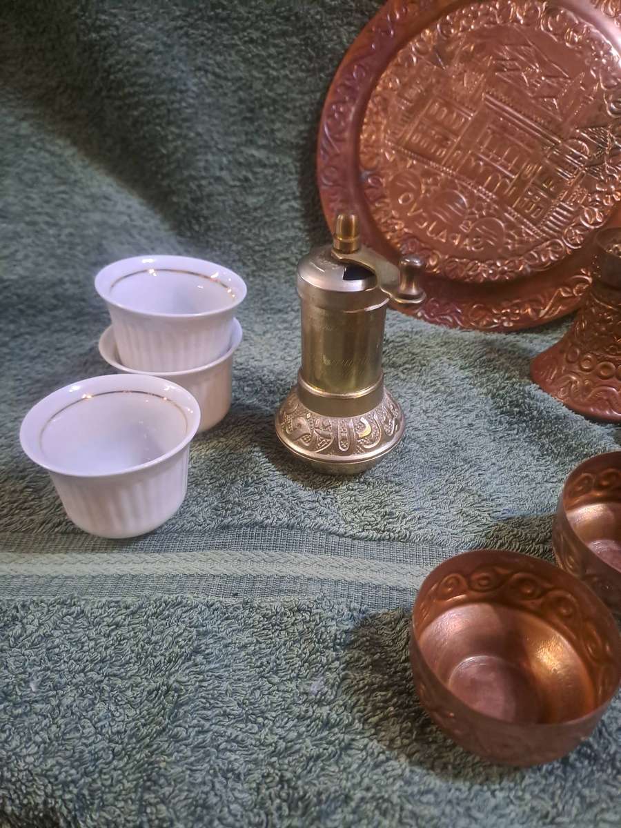 Moroccan copper copper set