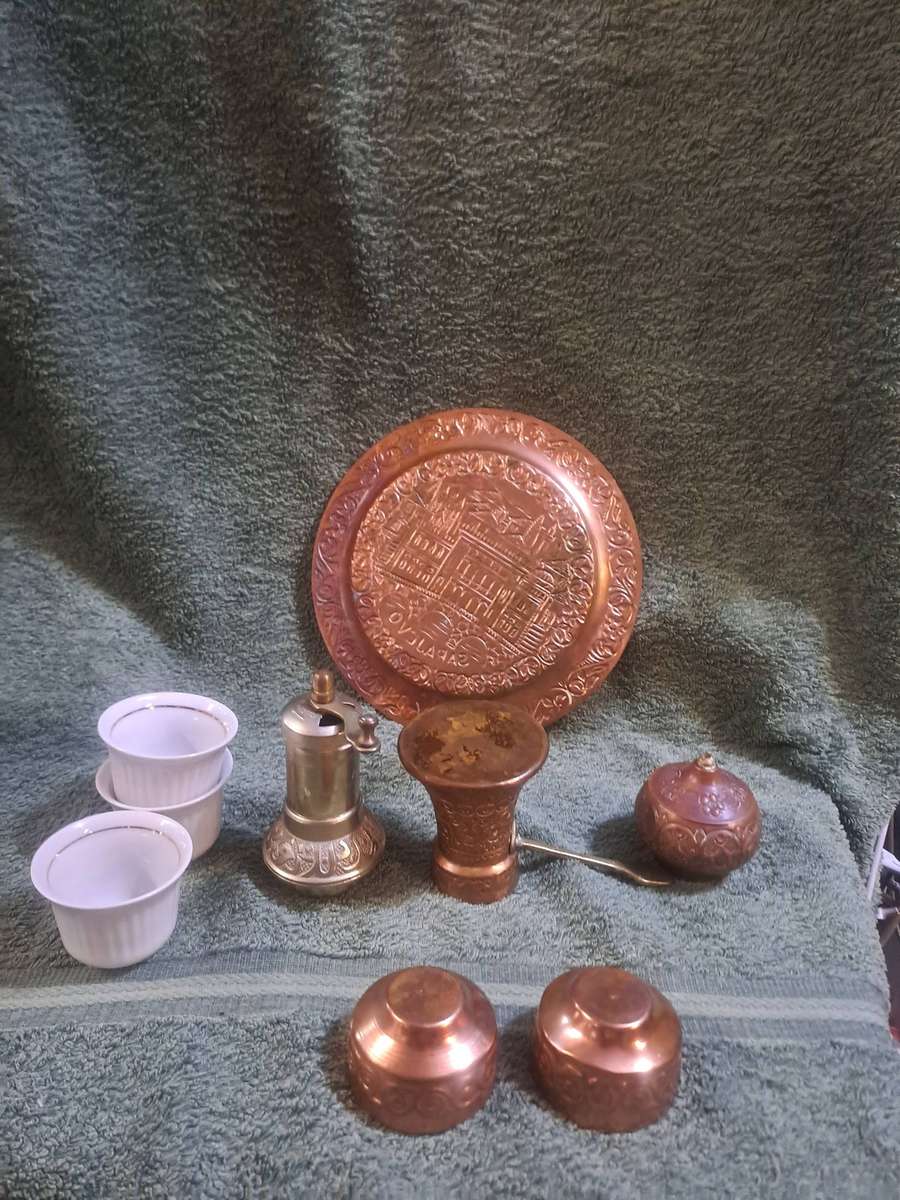 Moroccan copper copper set