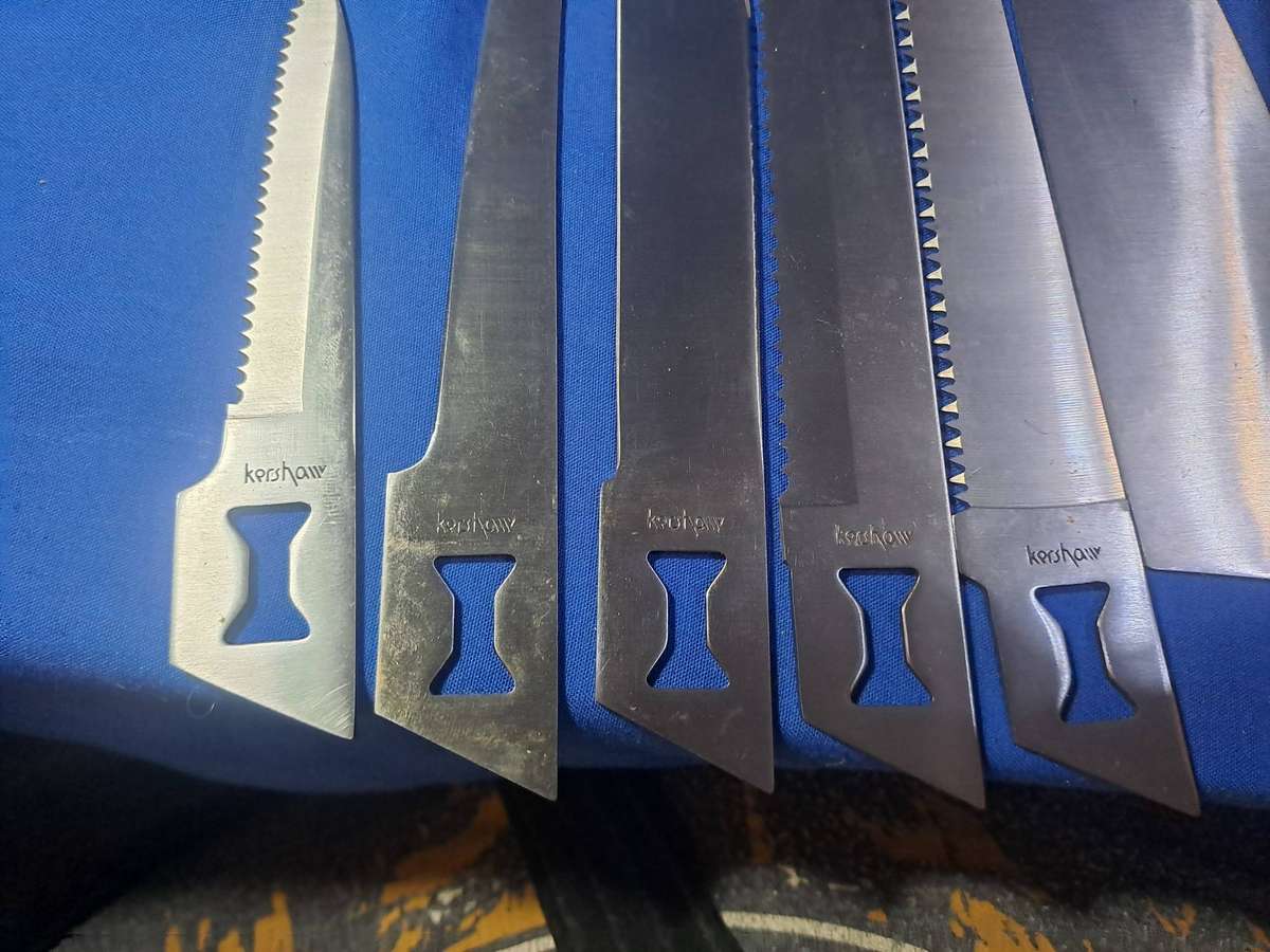 Kershaw 6 pc utility blade set for the kitchen