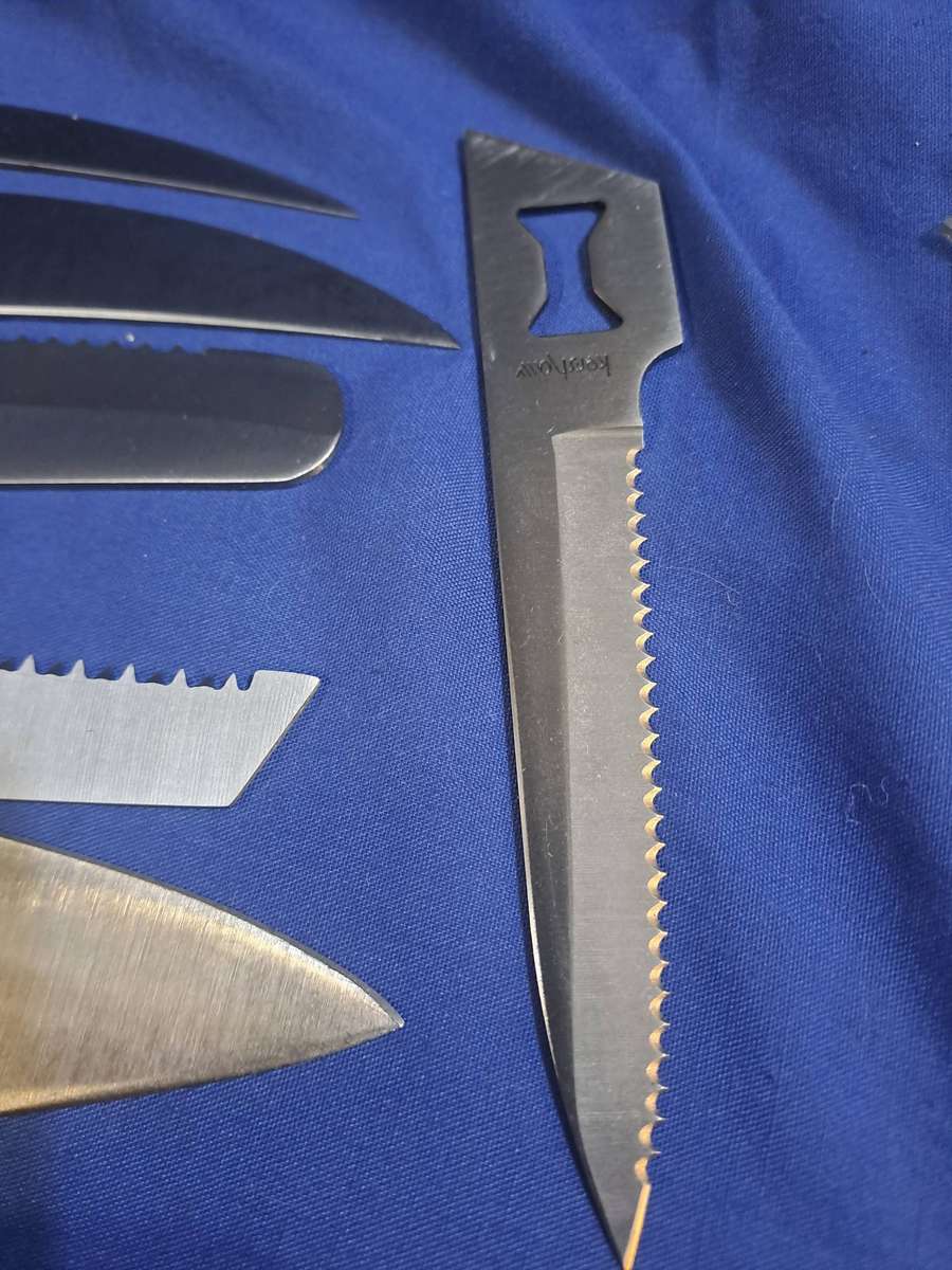 Kershaw 6 pc utility blade set for the kitchen