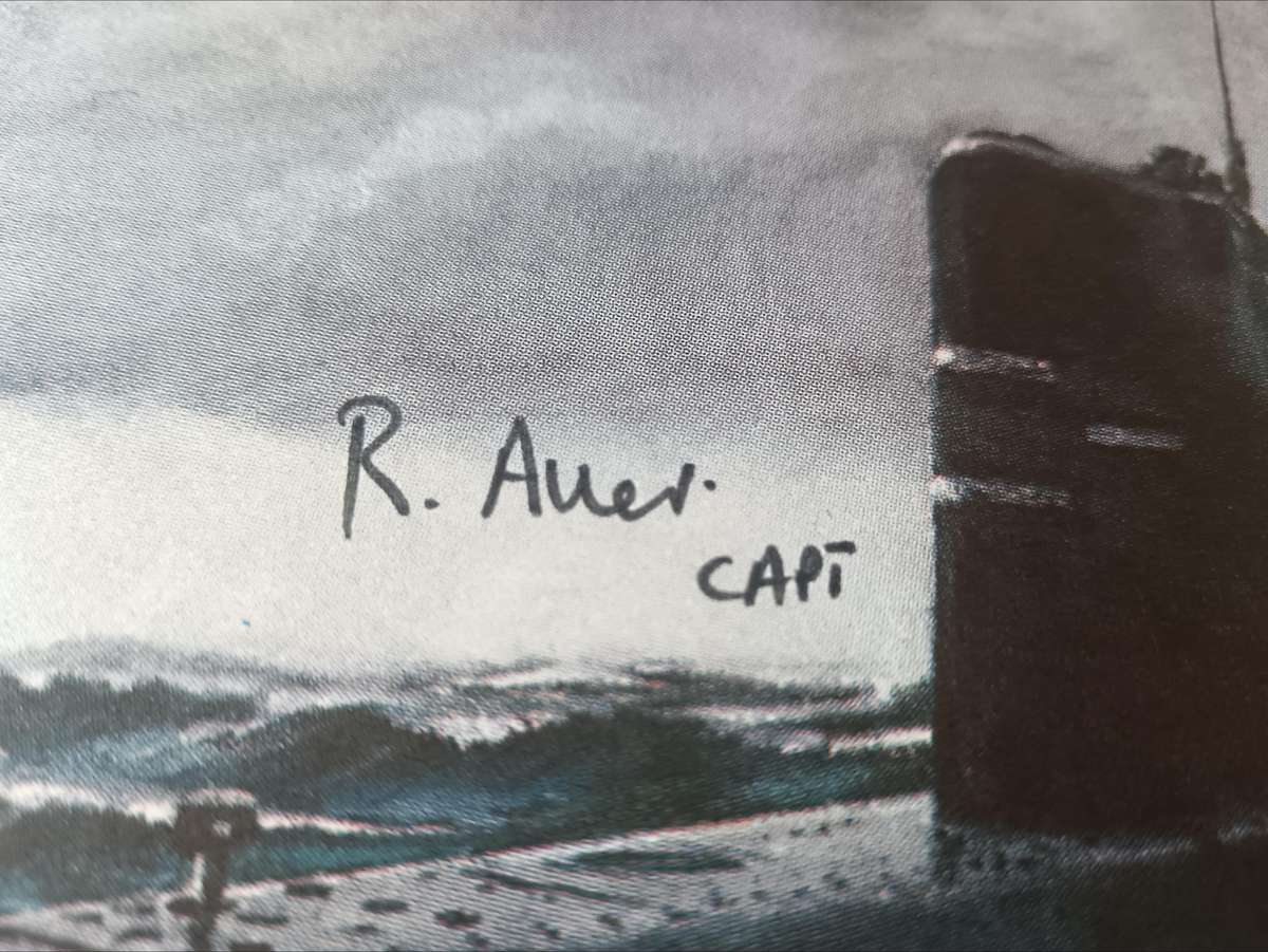 RSA 1990 limited FDC 21 years of submarine fleet (x2) - one signed by Captain Auer