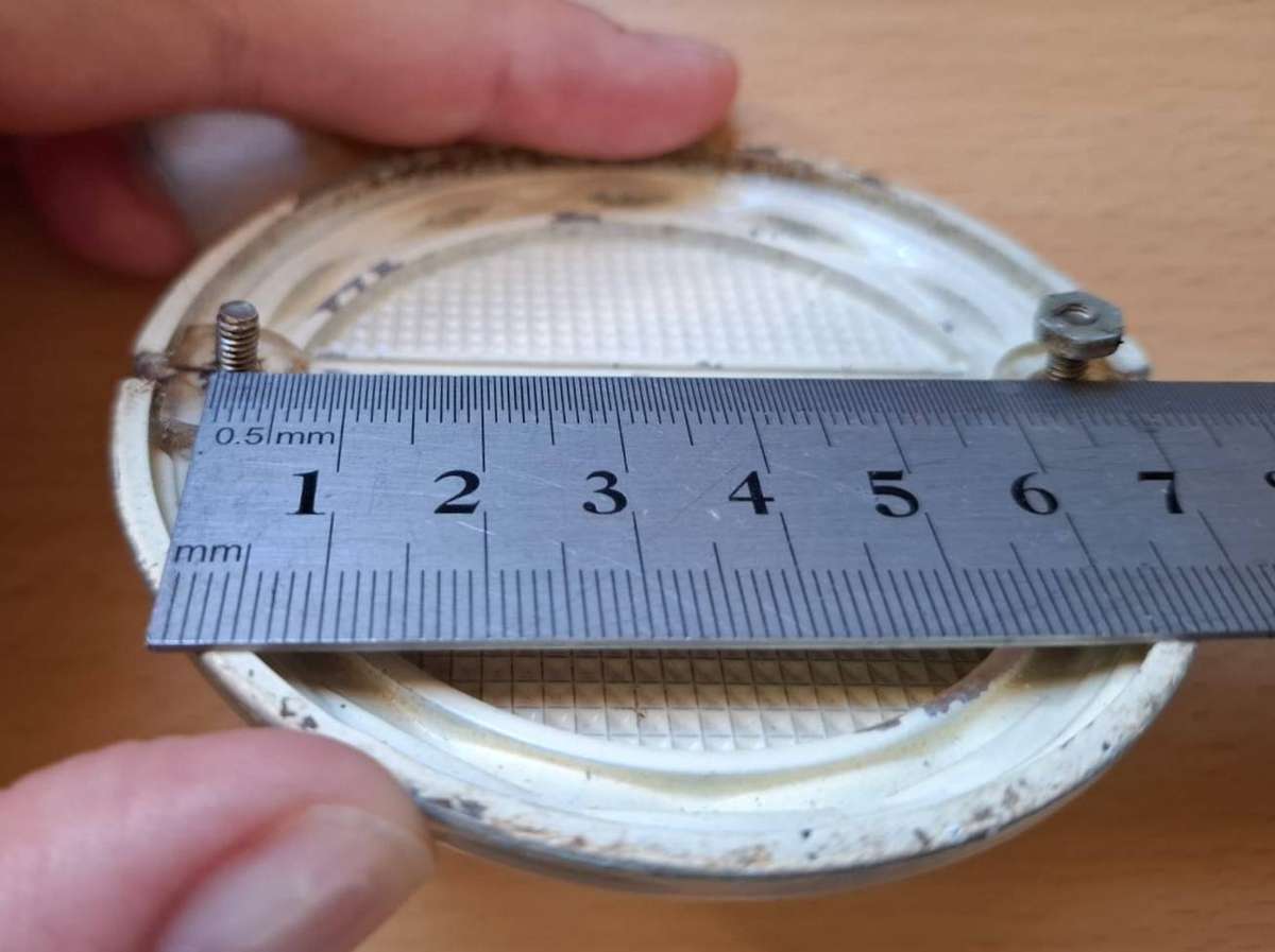 Vintage General Electric refrigerator emblem