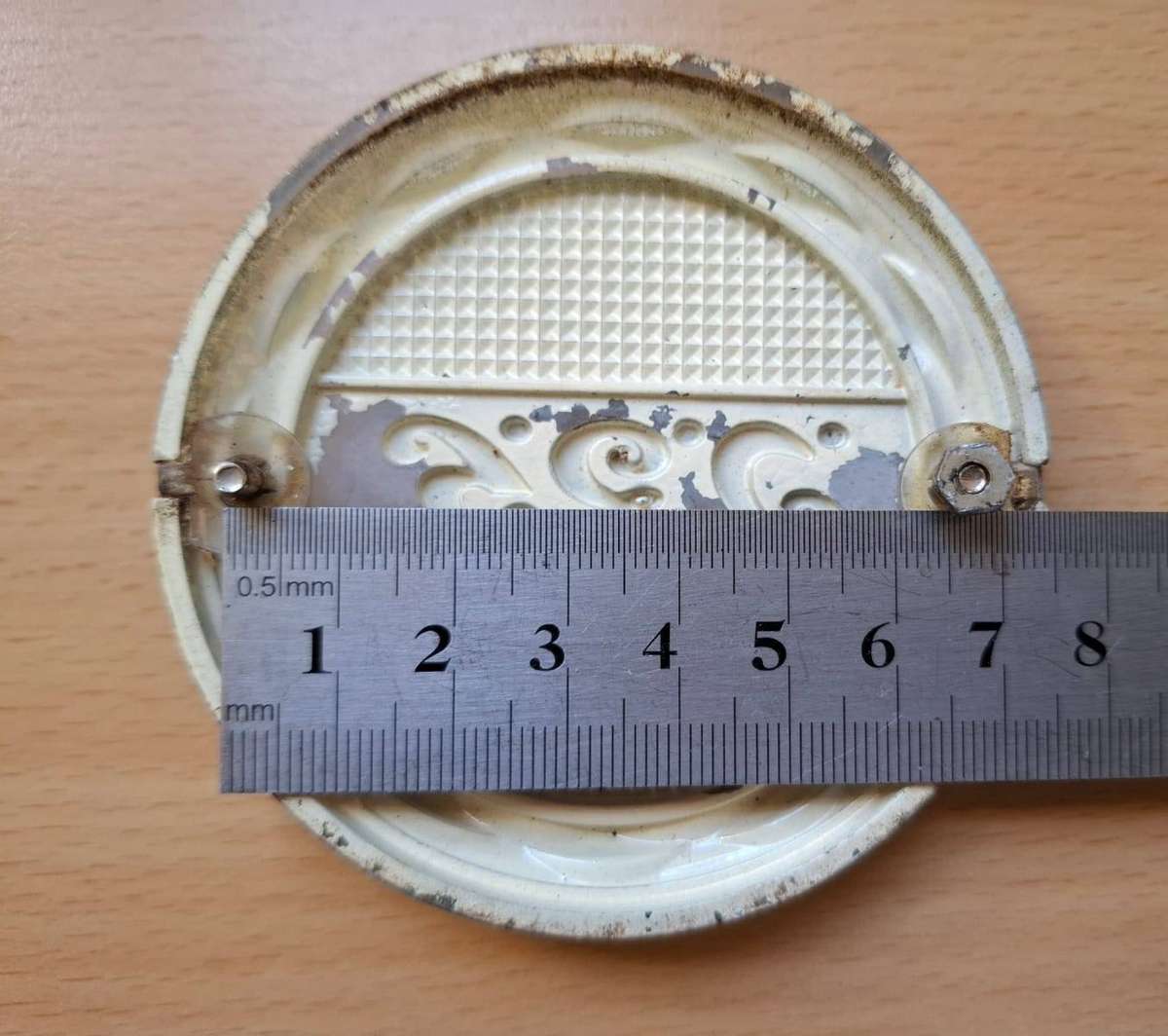 Vintage General Electric refrigerator emblem