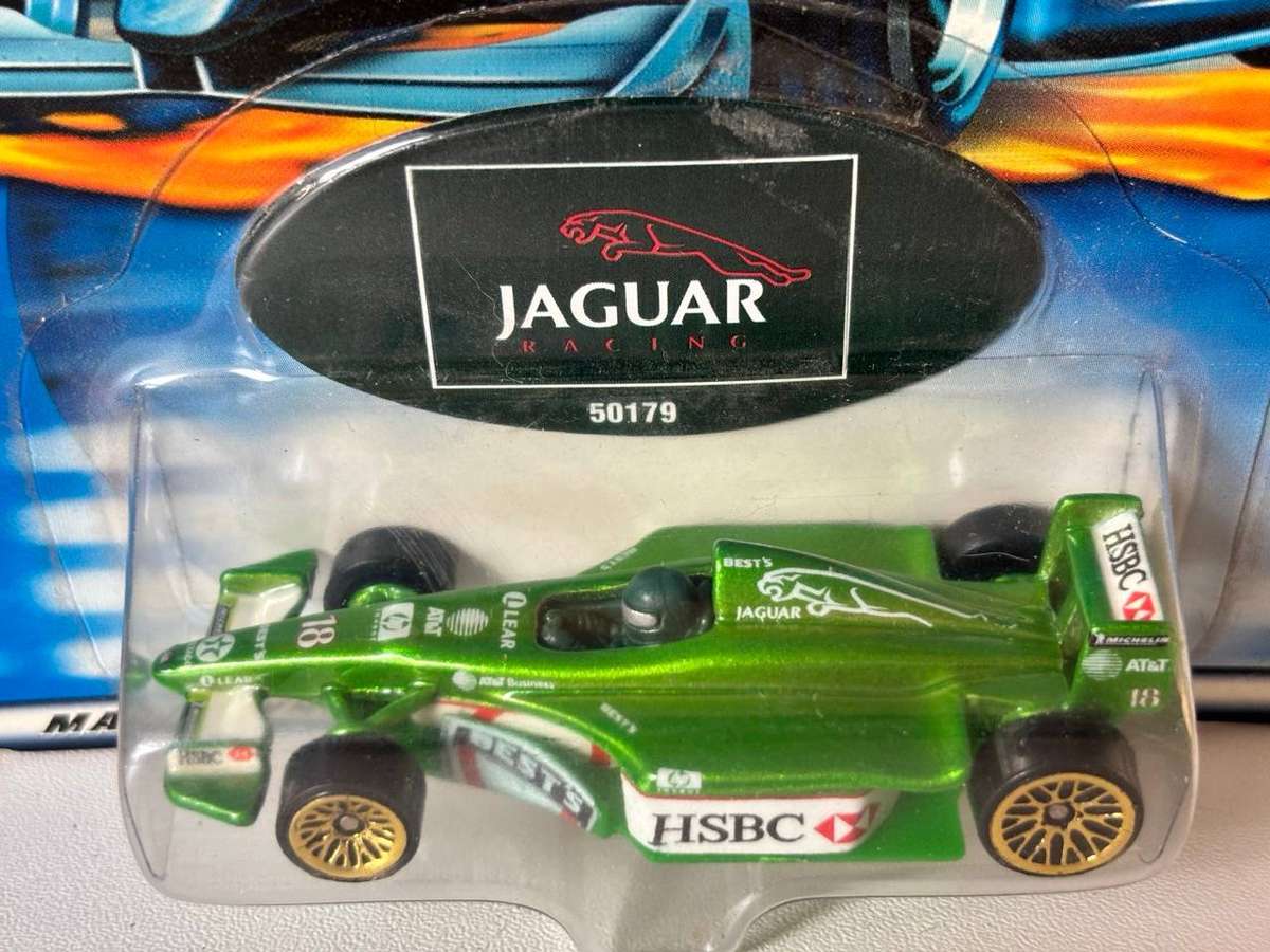 Jaguar Formula 1 2001 #18 (Rare Hot Wheels unopened 1:64)
