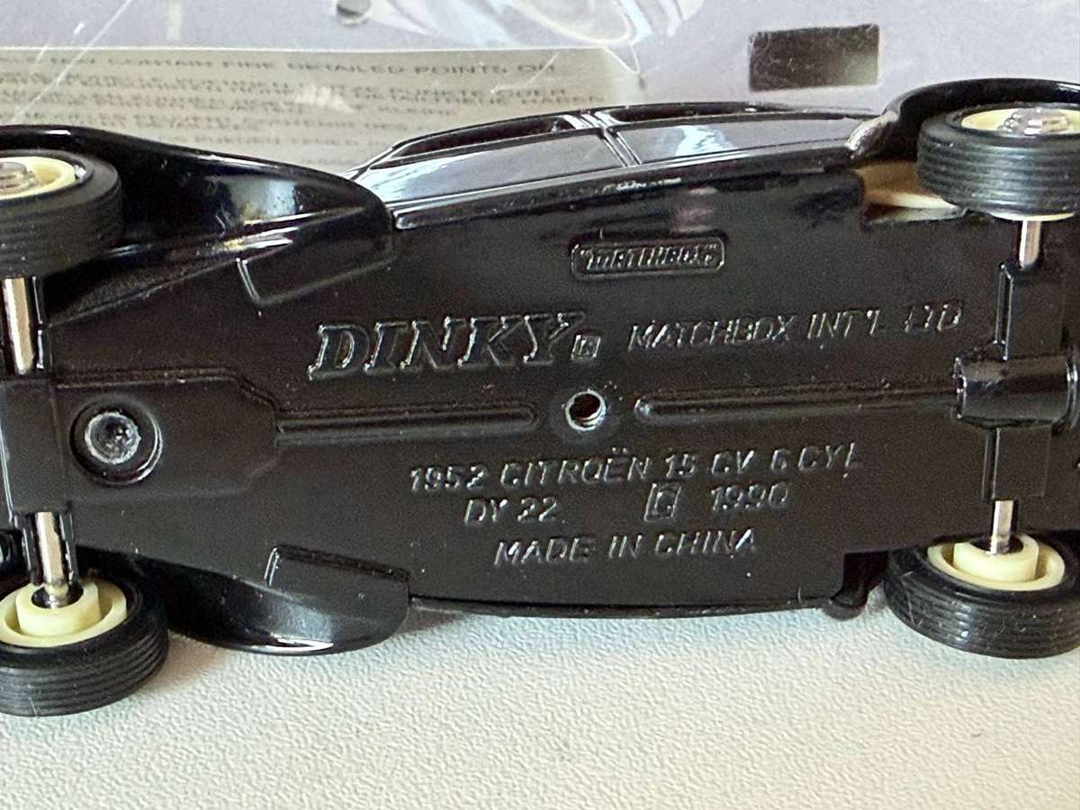 Citroen 15 CV 1952 - DY-22 (Dinky +/-1:43 - with box)