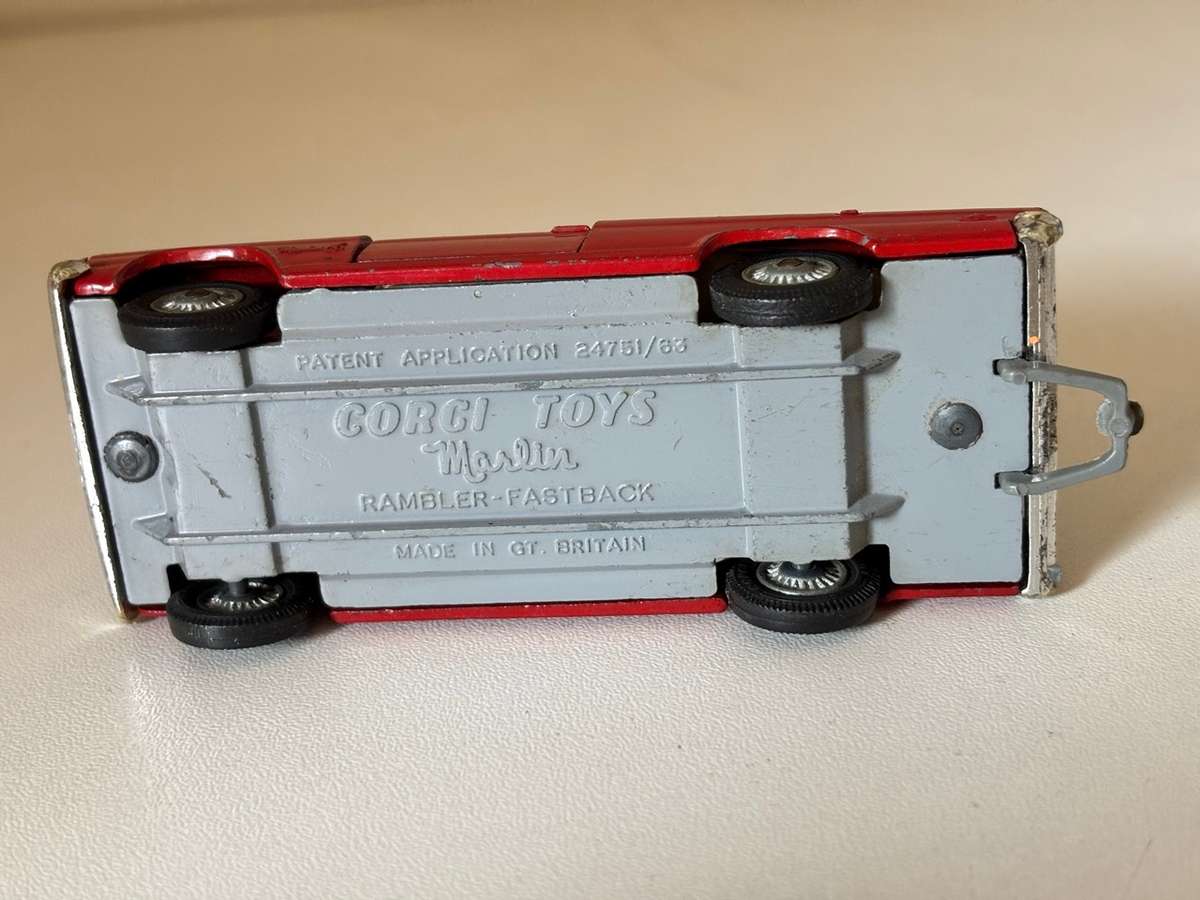 Rare Vintage Marlin Rambler Fastback #263 (Corgi +/-1:43 made in Britain)