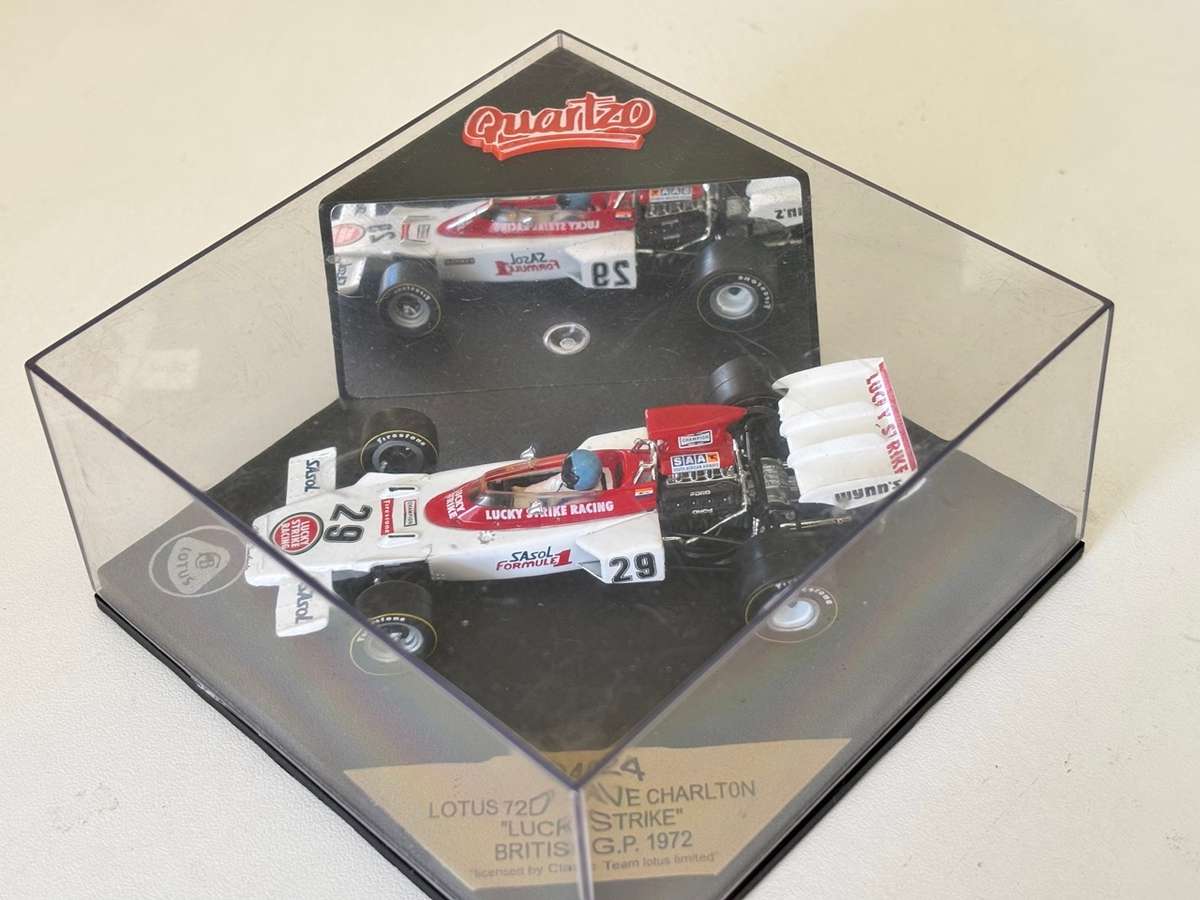 Dave Charlton - Lotus 'Lucky Strike' 1972 F1 (Rare Quartzo 1:43)