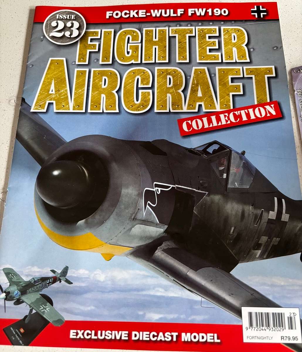 Focke-Wulf FW190A-8, 1945 (1:72 model with mag - Fighter Aircraft Collection)