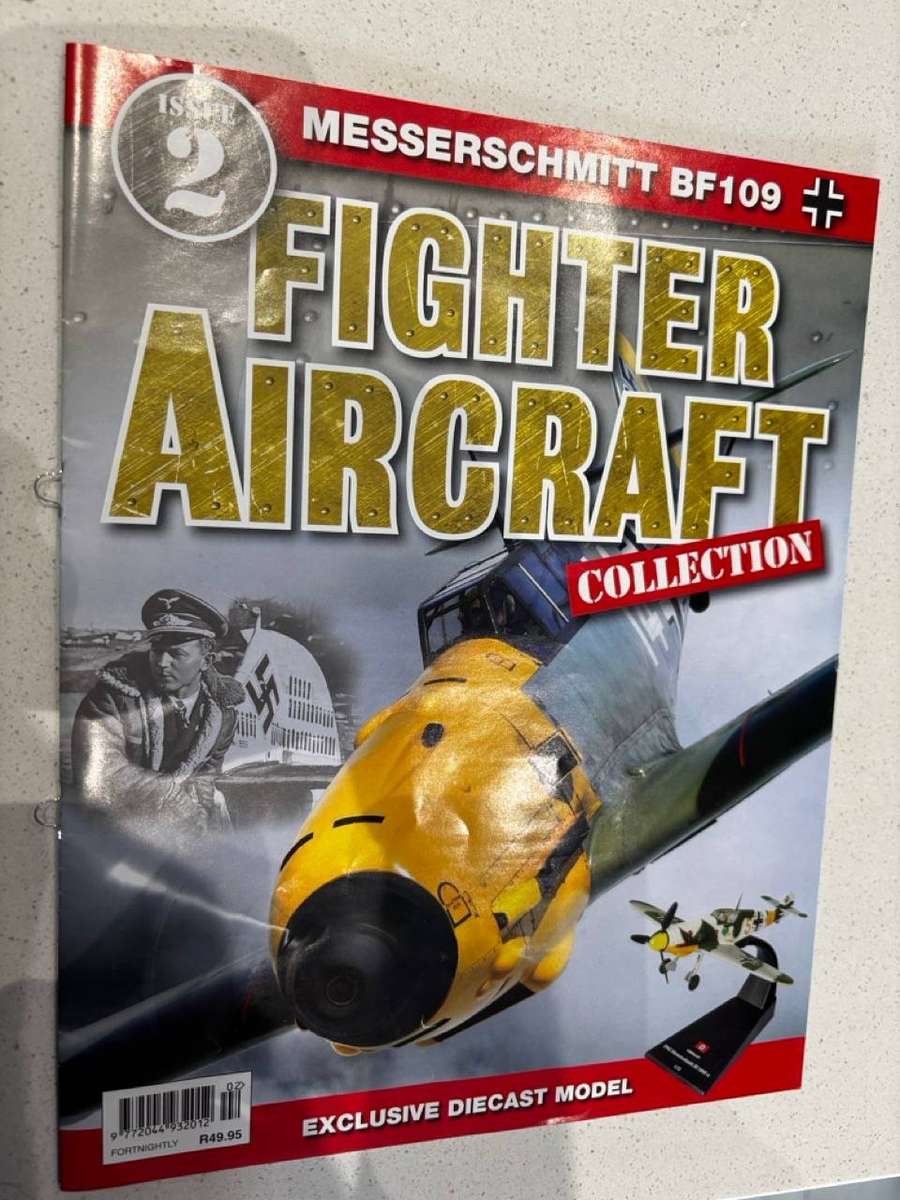 Messerschmitt BF109 1942 Germany (1:72 model with mag - Fighter Aircraft Collection)