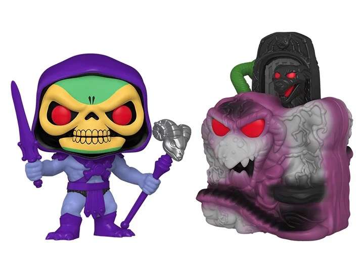 Funko POP! TOWN SNAKE MOUNTAIN W/ SKELETOR VIN FIG