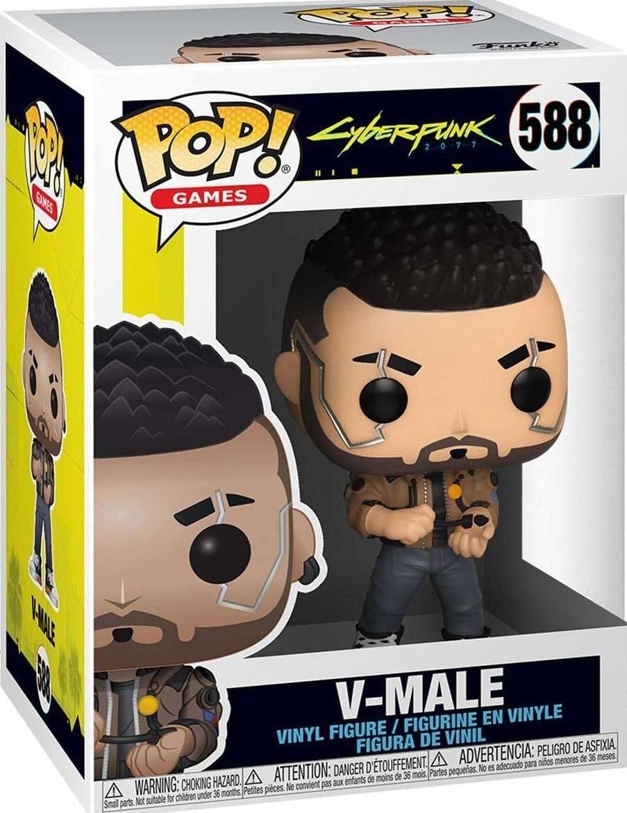 Funko POP! GAMES CYBERPUNK 2077 V-MALE VINYL FIG