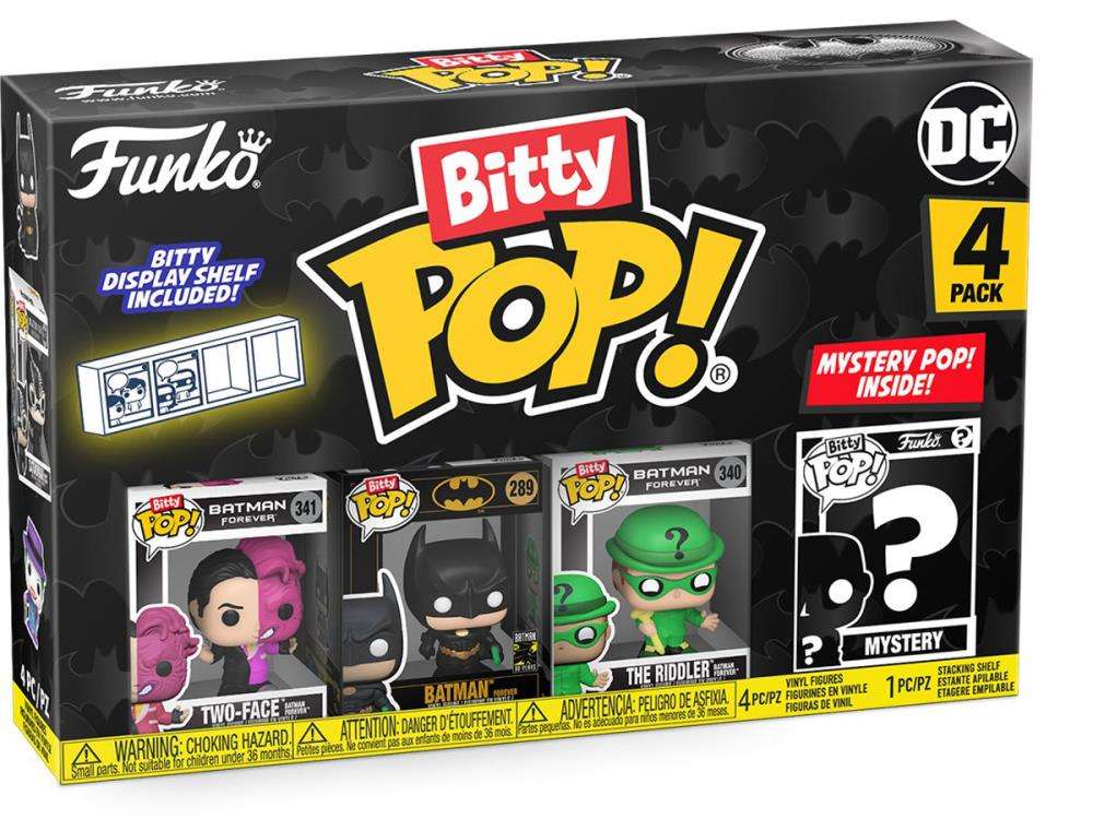 Funko BITTY POP! BATMAN 85TH TWO FACE 4PK