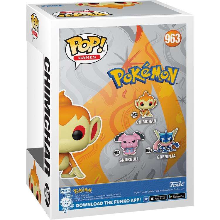 Funko POP! GAMES POKEMON CHIMCHAR VIN FIG