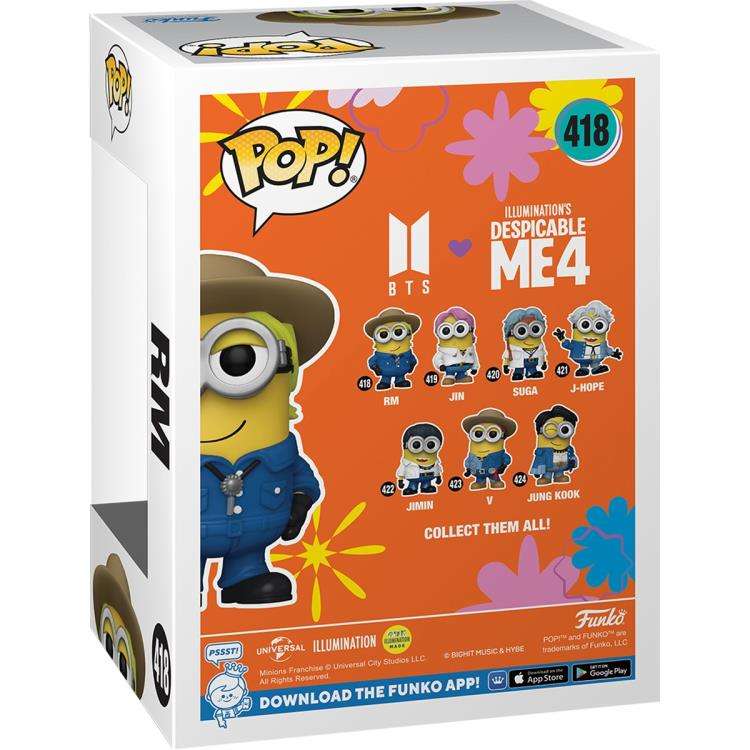 Funko POP! ROCKS BTS X MINIONS RM FIG