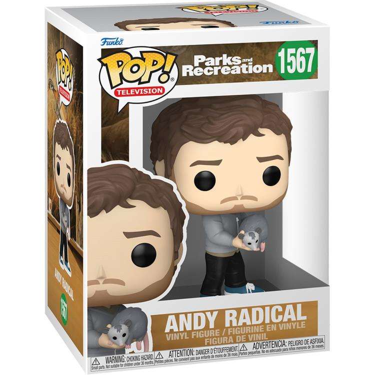 Funko POP! TV PARKS&REC 15TH ANDY RADICAL VIN FIG