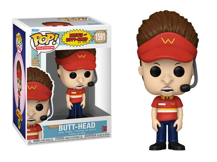 Funko POP! TV BEAVIS & BUTT HEAD S2 BUTT HEAD VIN FIG