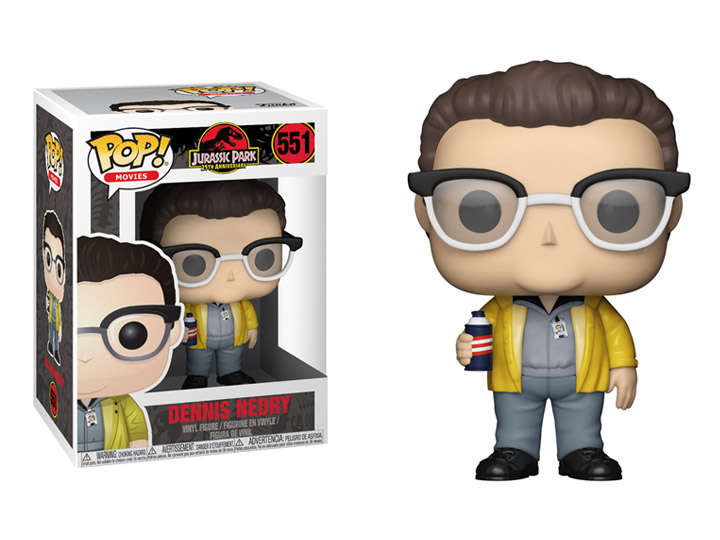 Funko POP! JURASSIC PARK DENNIS NEDRY VINYL FIGURE