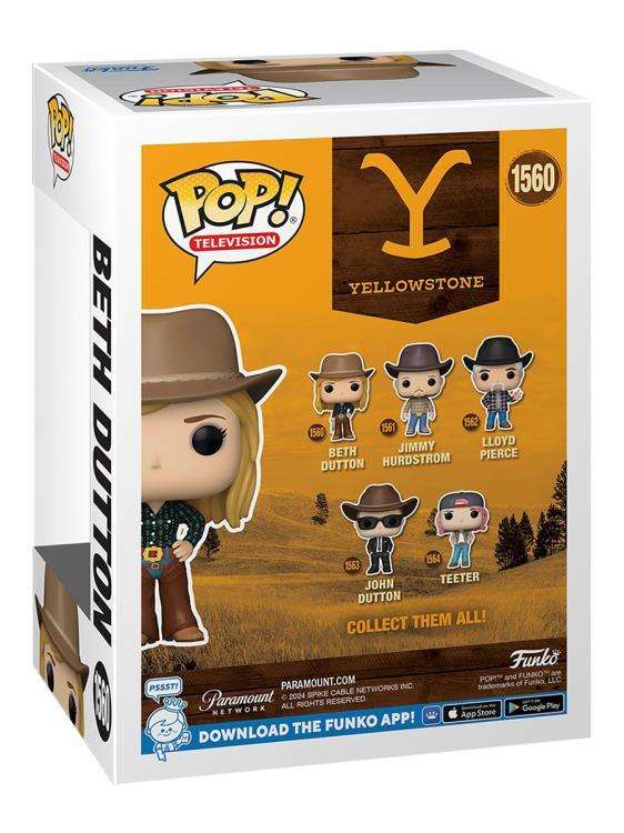 Funko POP! TV YELLOWSTONE S2 BETH DUTTON VIN FIG