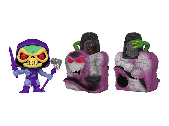 Funko POP! TOWN SNAKE MOUNTAIN W/ SKELETOR VIN FIG