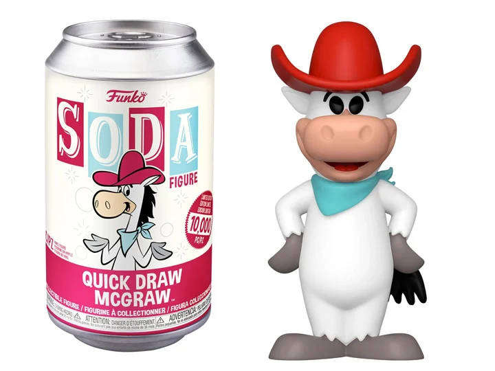 VINYL SODA HANNA BARBERA QUICK DRAW MCGRAW