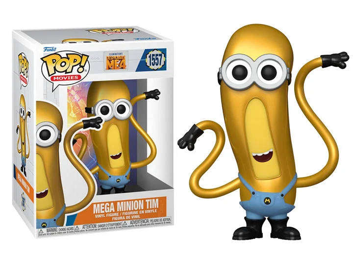Funko POP MOVIES DESPICABLE ME 4 SUPER TIM VIN FIG