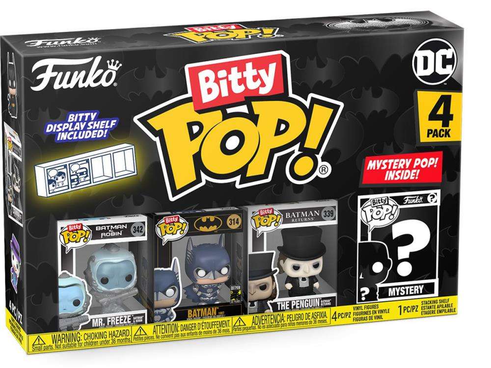 Funko BITTY! POP BATMAN 85TH FREEZE 4PK