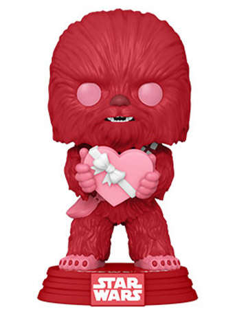 Funko POP! STAR WARS VALENTINES CUPID CHEWBACCA VIN FIG
