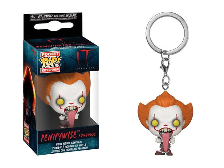 Funko POCKET POP! IT CHAPTER 2 PENNYWISE W/ DOG TONGUE KEYCHAIN