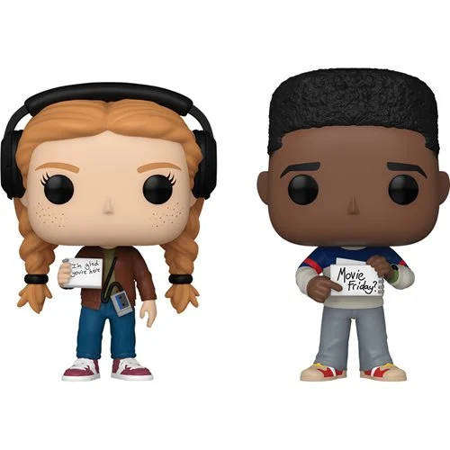 Funko POP! Stranger Things Season 4 Max & Lucas Vinyl Figure 2-Pack