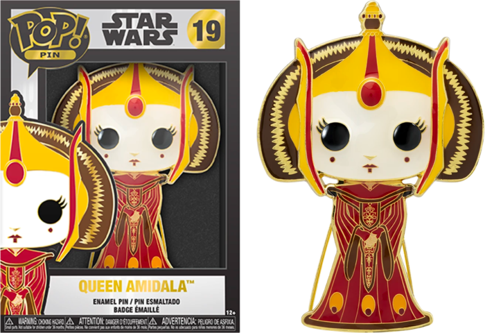 LF POP PINS LPP STAR WARS QUEEN AMIDALA